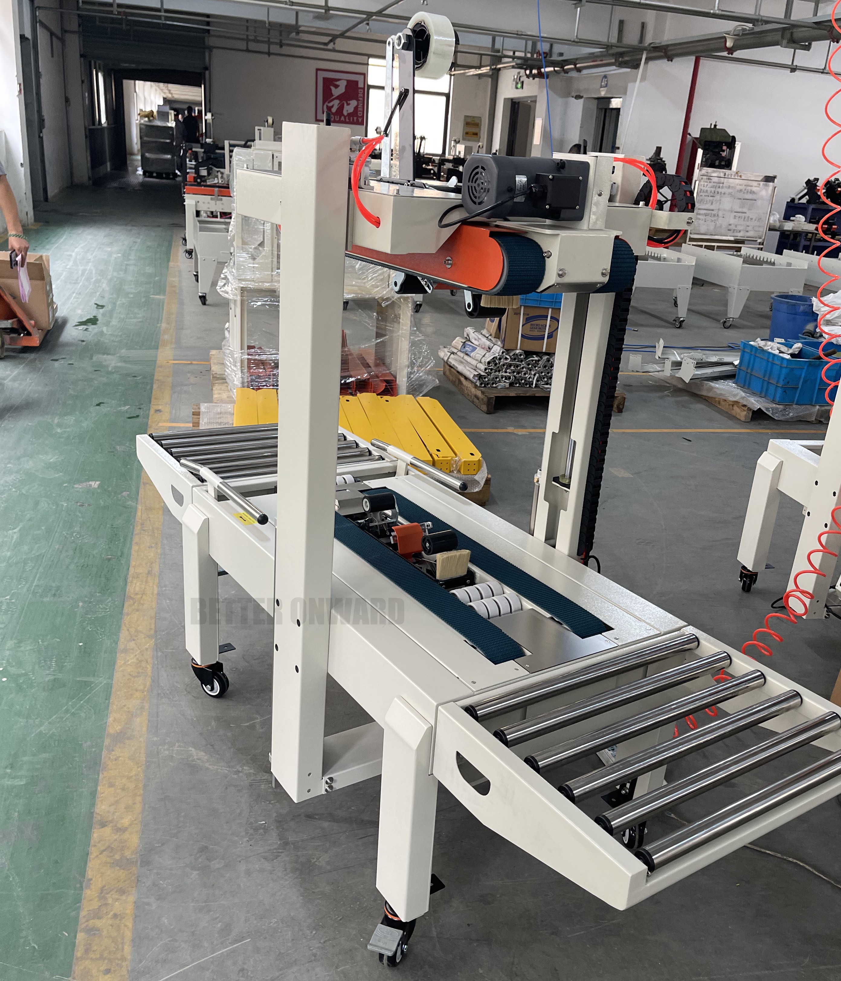 CE Certificated DQFXA6050 Random Carton Sealer Automatic Case Sealing Machine