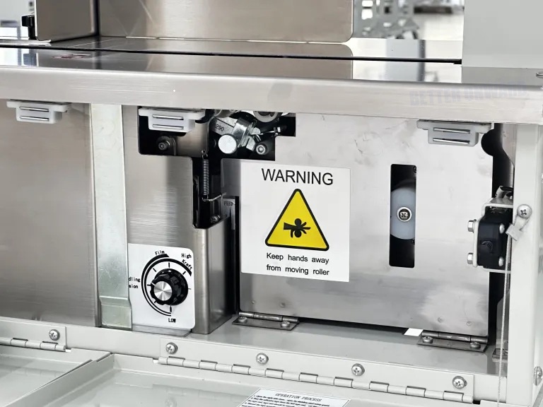 WK02-30G Table Type Paper Tape OPP Film Banding Machine with DC Motor