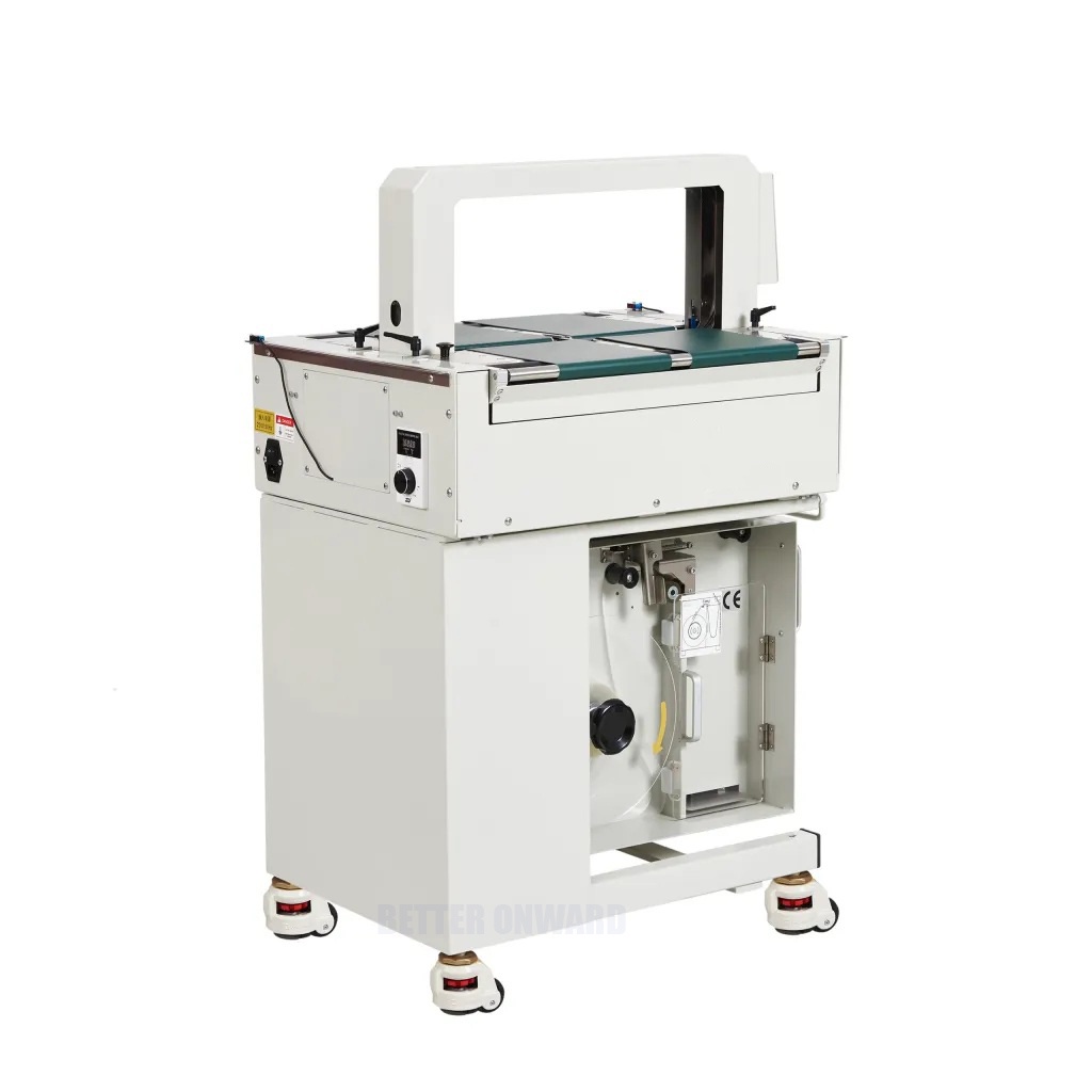 WK02-30CA1 Automatic 2 Belts Paper Band OPP Film Banding Machine