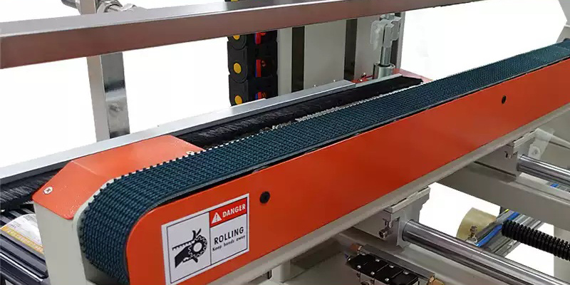 DFXS7050 Case Sealing and Packing Machine Automatic Carton Box Edges Sealer
