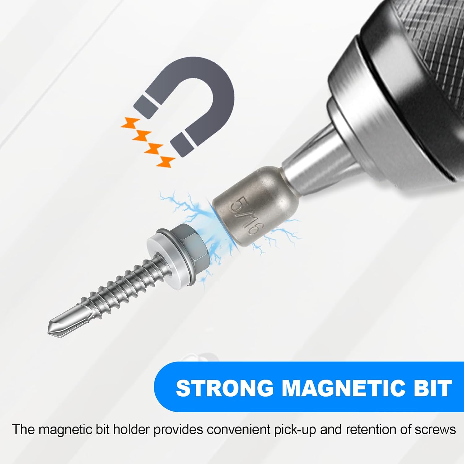 Self Tapping Screws, Sheet Metal Screws , Self Drilling Screws for Metal with Hex Washer Head