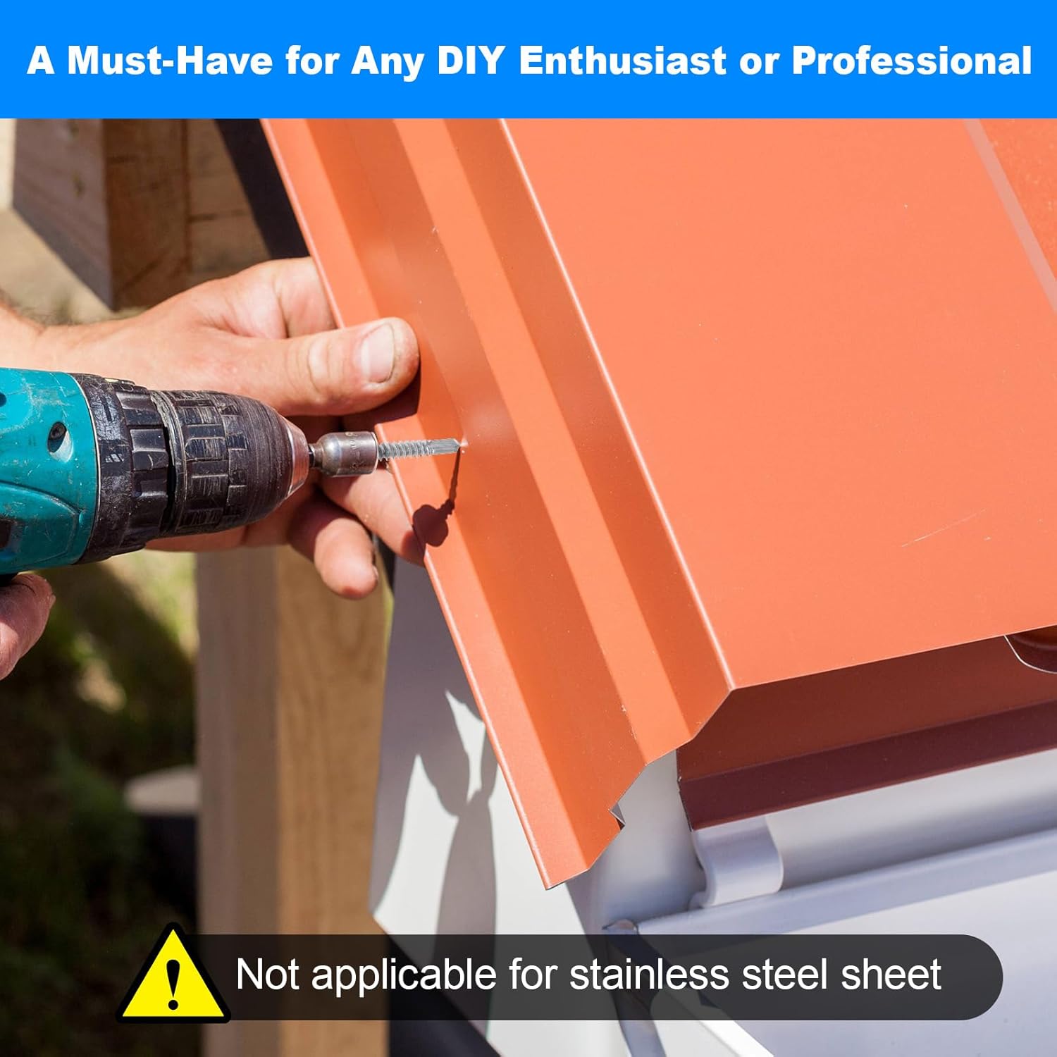 Self Tapping Screws, Sheet Metal Screws , Self Drilling Screws for Metal with Hex Washer Head