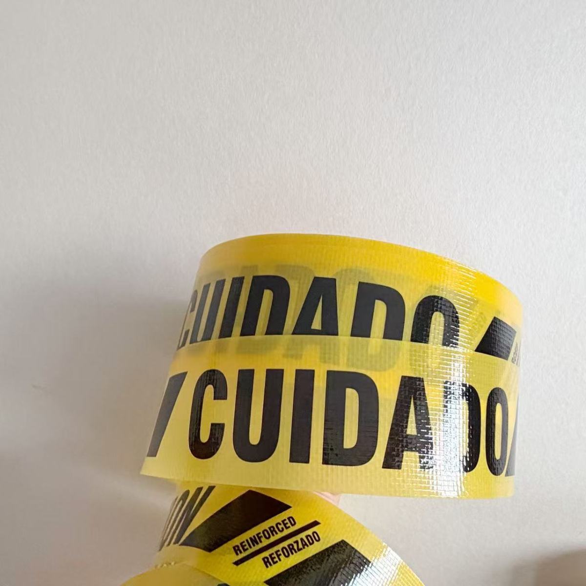 Detectable underground warning tape
