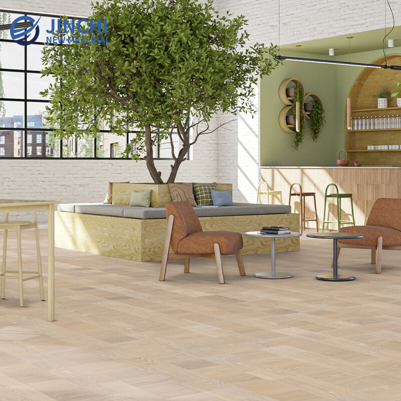 Natural Oak Brushed Oiled Checkered Parquet