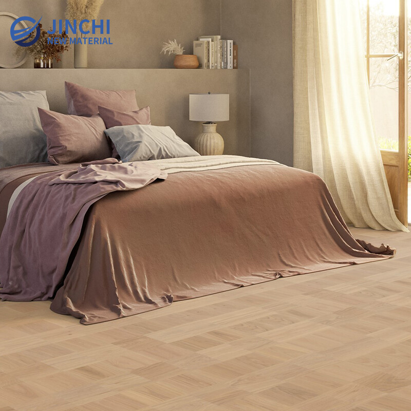 Classic Checkered Natural Oak Parquet