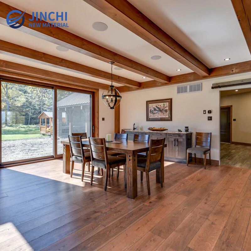 Wide Plank Oak Solid Wood Flooring (Walnut)