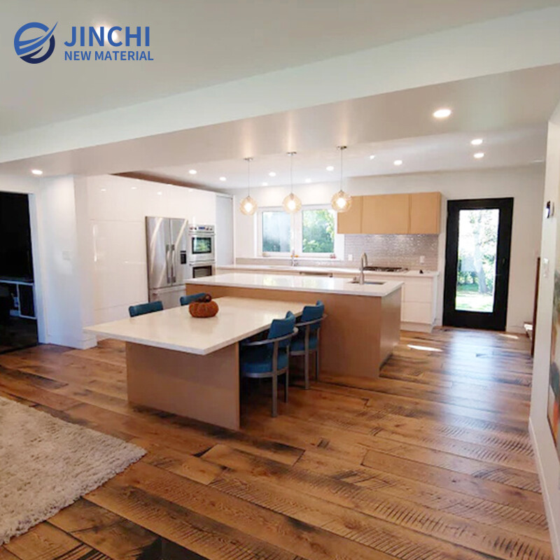 Wide Plank Oak Solid Wood Flooring (Circular Sawn)