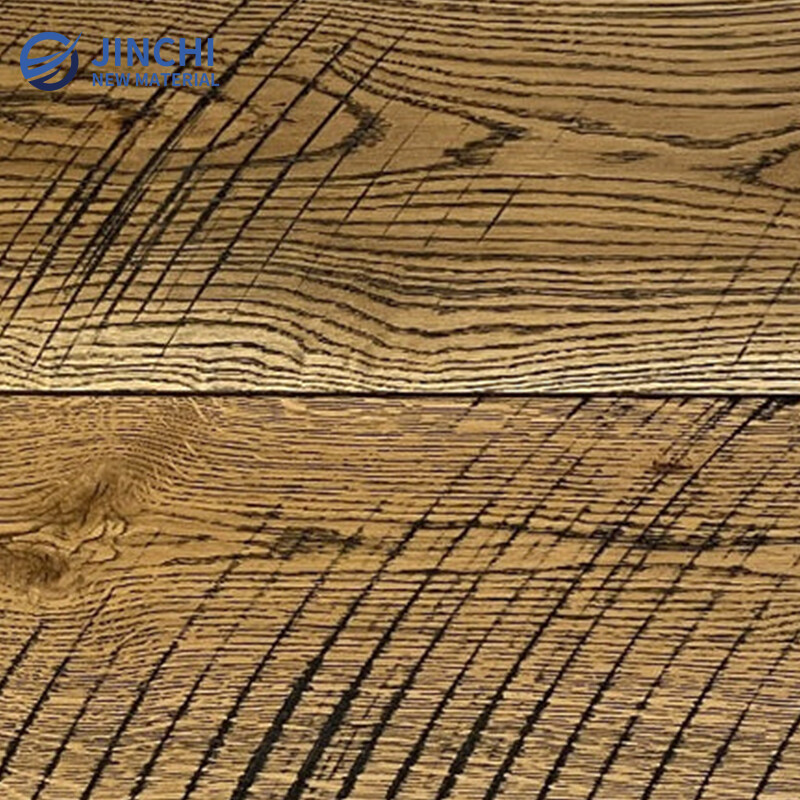 Wide Plank Oak Solid Wood Flooring (Circular Sawn)