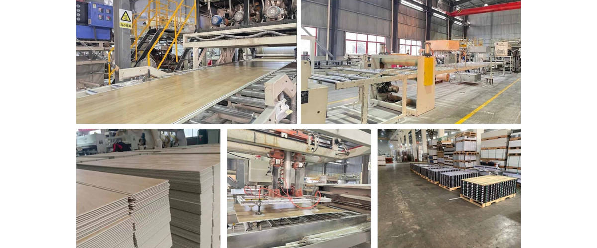 PVC地板产品仓库