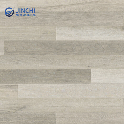 Wood-grain stone gray vinyl tile