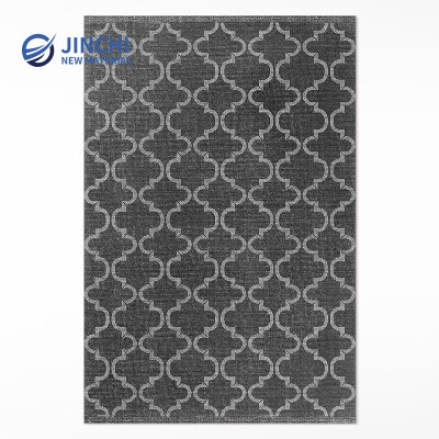 Elegantly patterned PVC rug