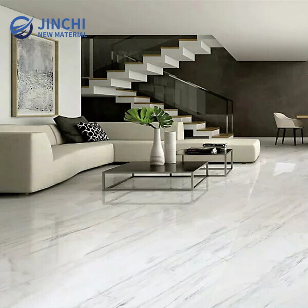 Self-adhesive stone flooring