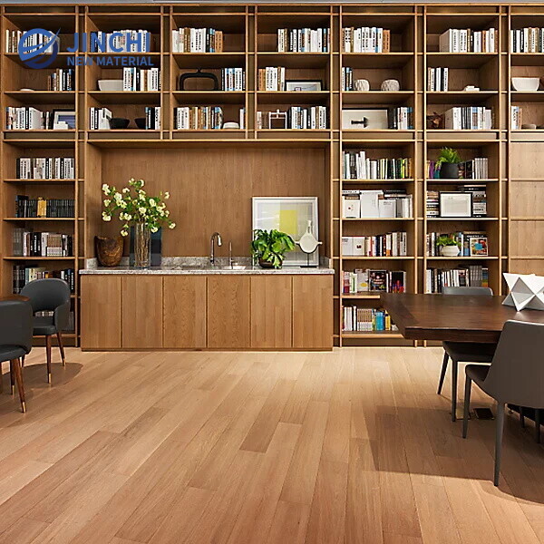 Waterproof Brown Wood Grain LVT Flooring