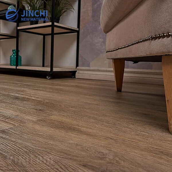 Brown Wood Grain Self-Adhesive Floor Strips