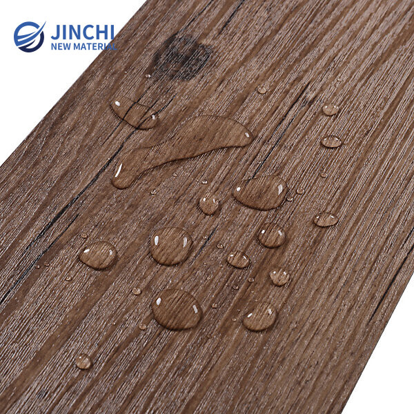 Brown Wood Grain Self-Adhesive Floor Strips