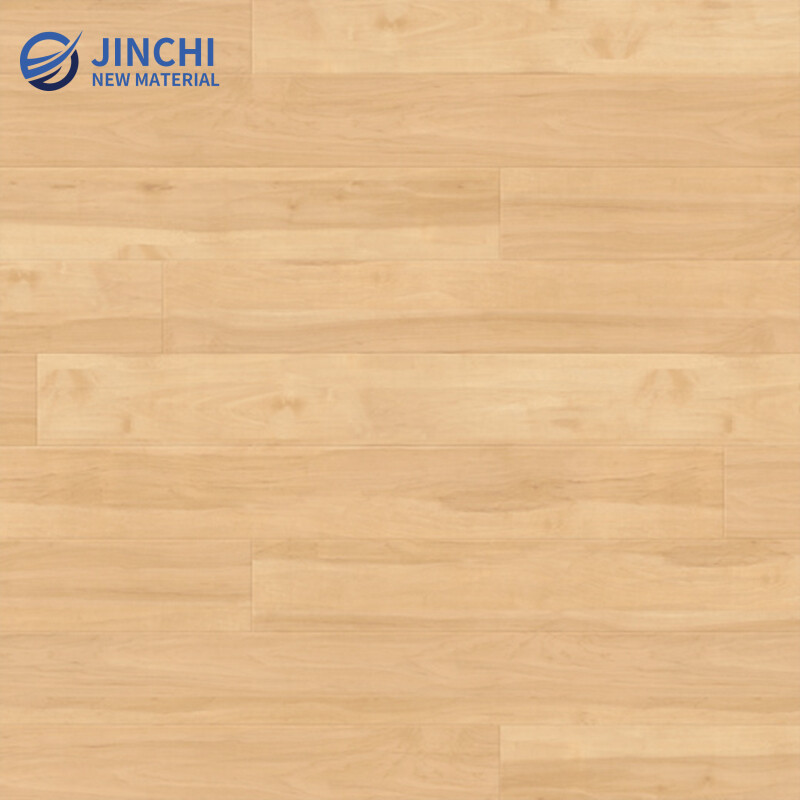 Light maple textured LVT flooring