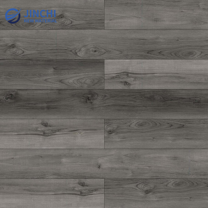 Gray Embossed SPC Flooring