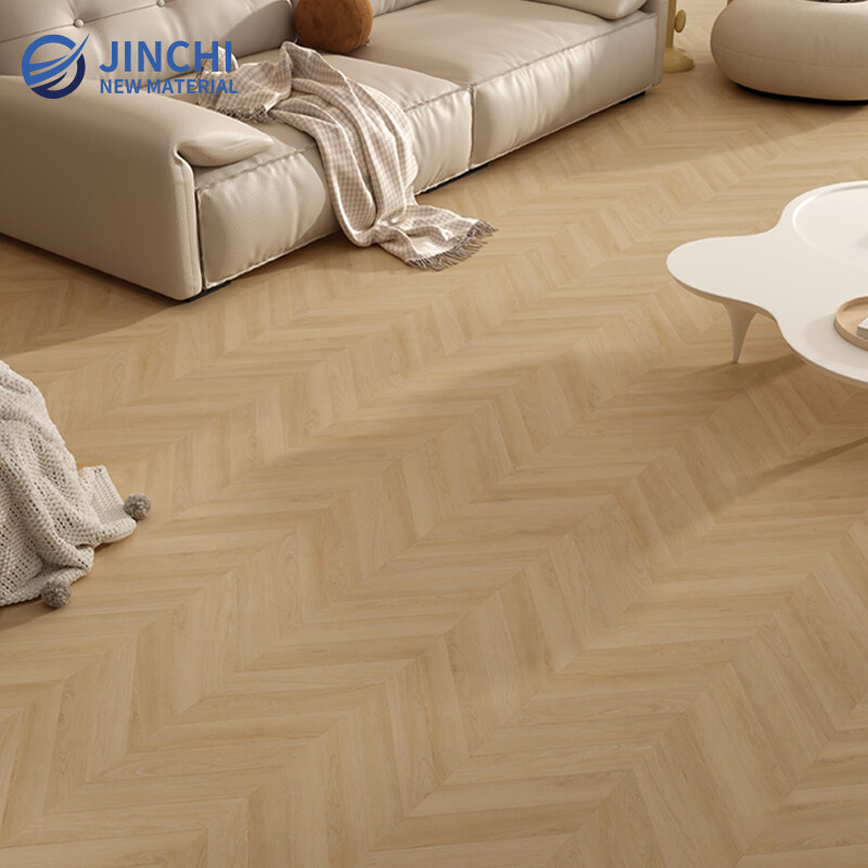 Chevron SPC Flooring
