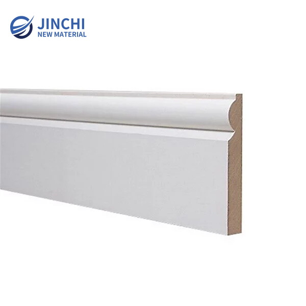 Moisture-Resistant Primed Round Skirting Board