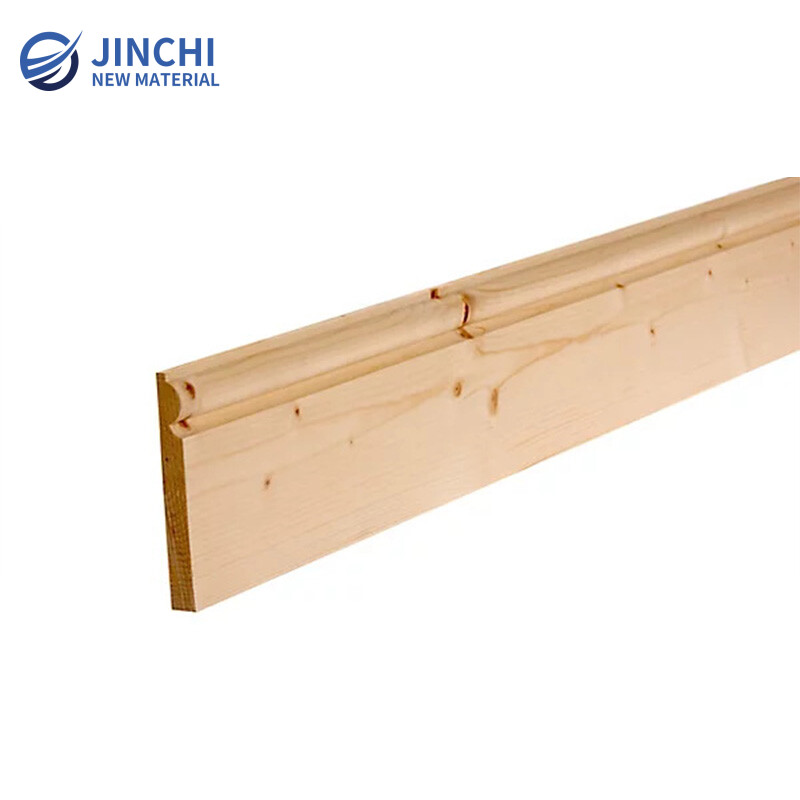Planed Natural Pine Ring Skirting Board