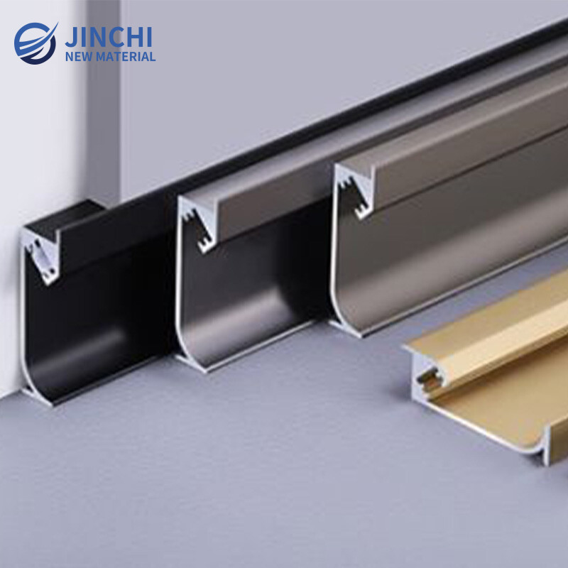 Aluminum Wall Trim With Aluminum Skirting Boards