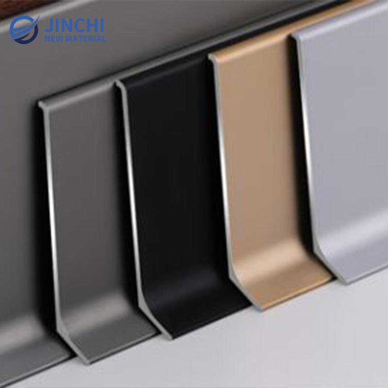 Aluminum Wall Trim With Aluminum Skirting Boards