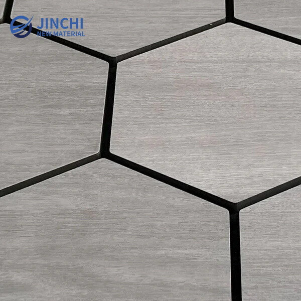 Gray Walnut Hexagon Panel