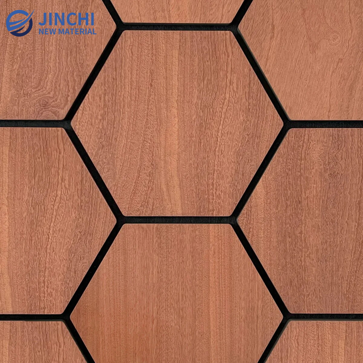 Smoked Oak Hexagon Panel