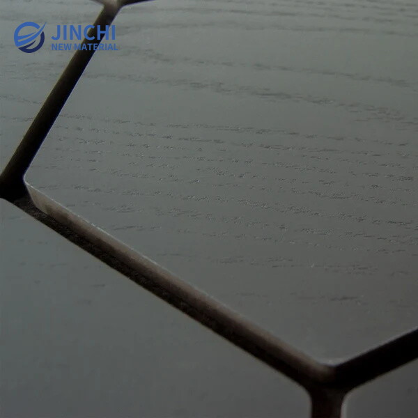 Black Hexagonal Soundproofing Panel