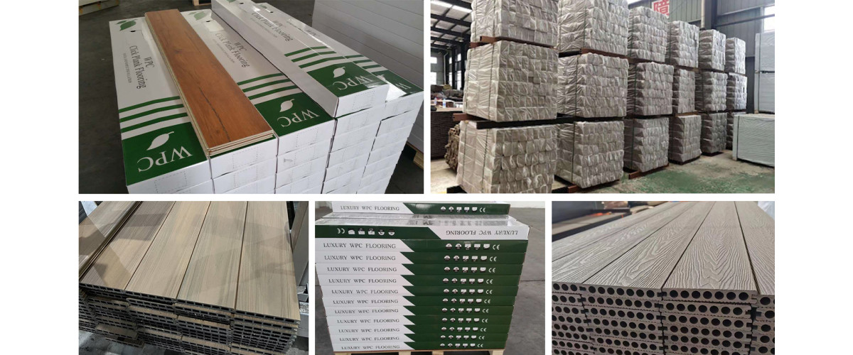 塑木地板产品仓库