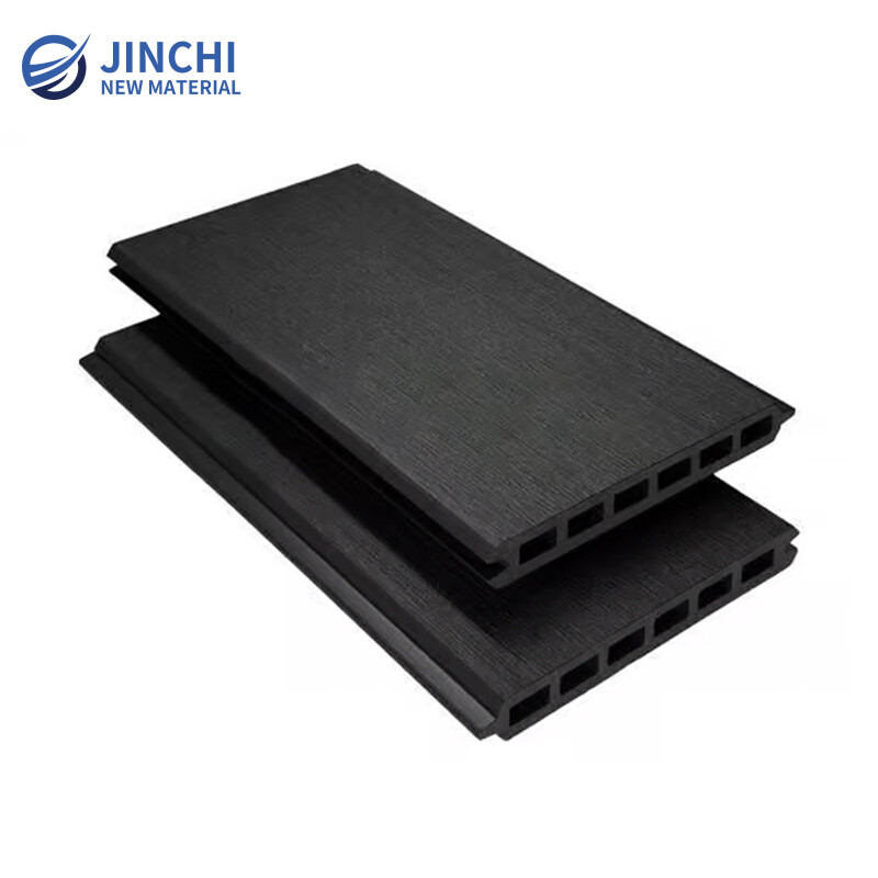 Customizable Carbon Gray Wood-Plastic Fencing