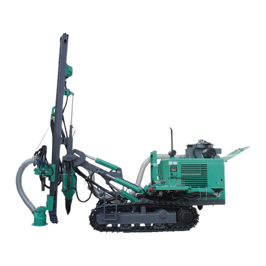 JL590-3Crawler-mounted DTH drilling rig