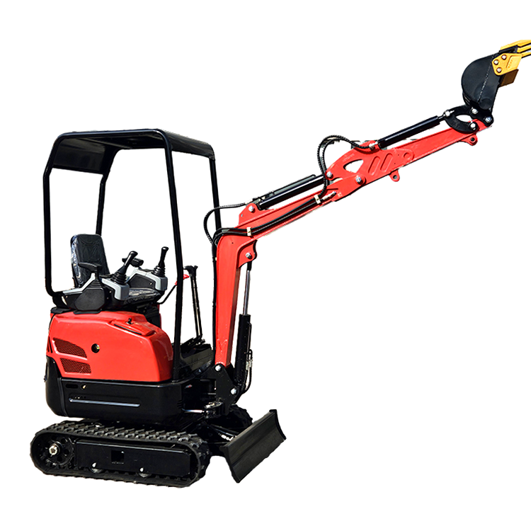 Mini Excavator with Side Swing Multi-functional Agricultural Crawler 12 Mini Excavator