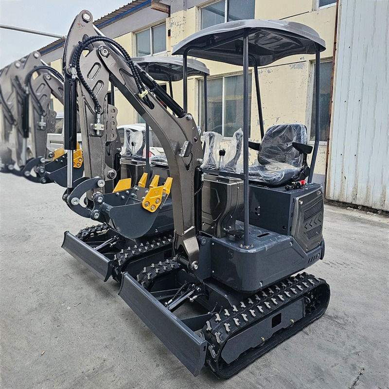 Factory Direct Mini Excavator with Bucket CE/EPA 0.8 Ton 1.2 Ton 2 Ton Mini Crawler Excavator for Sale