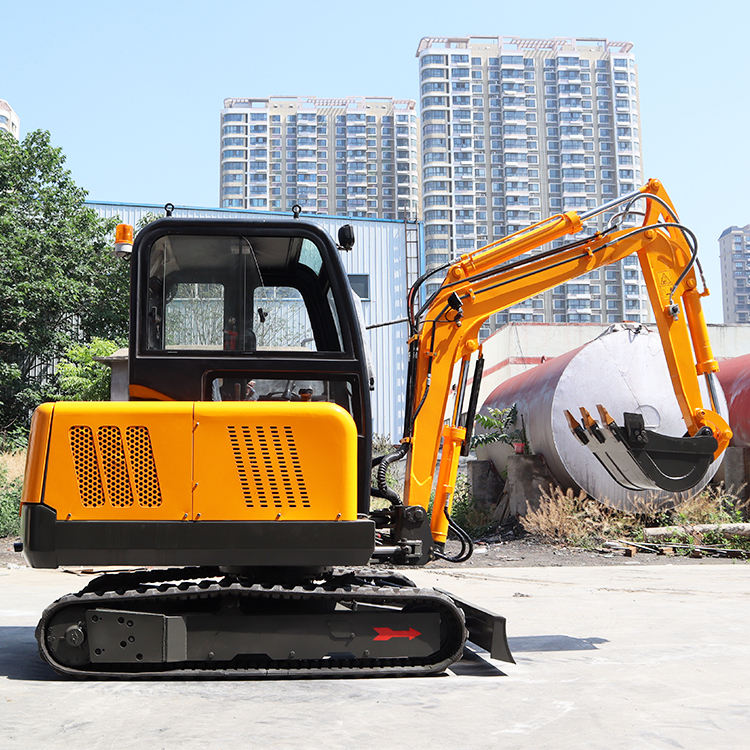 China Excavator Professional Manufacturer 2.5ton Small Bagger Crawler Mini Digger Customized 3ton Small Mini Excavator with Cab