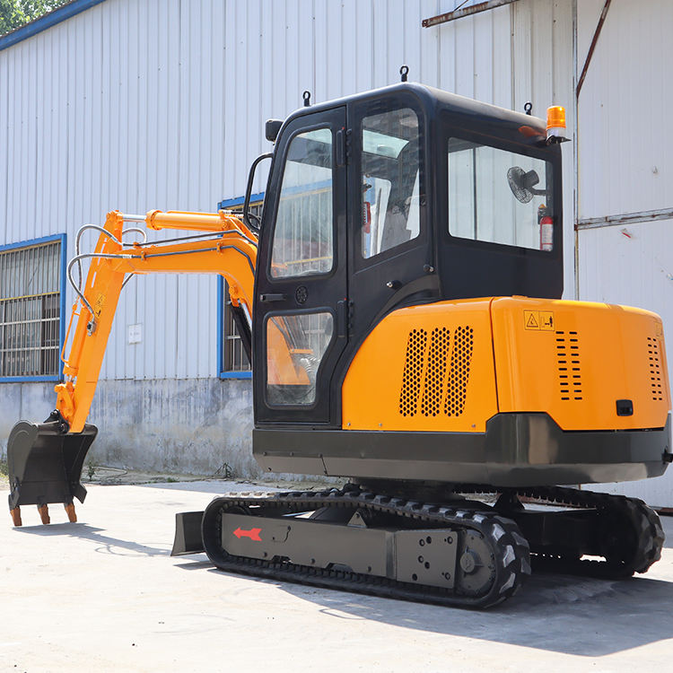 China Excavator Professional Manufacturer 2.5ton Small Bagger Crawler Mini Digger Customized 3ton Small Mini Excavator with Cab