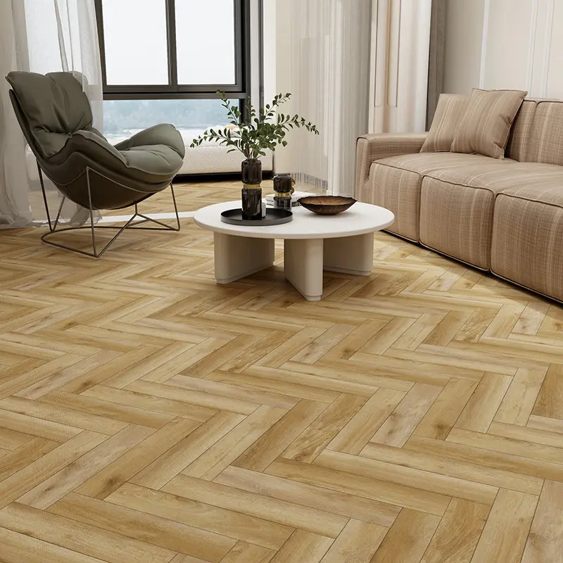 Waterproof anti-flooring spc flooring spc flooring chevron for hotelsng 5mm