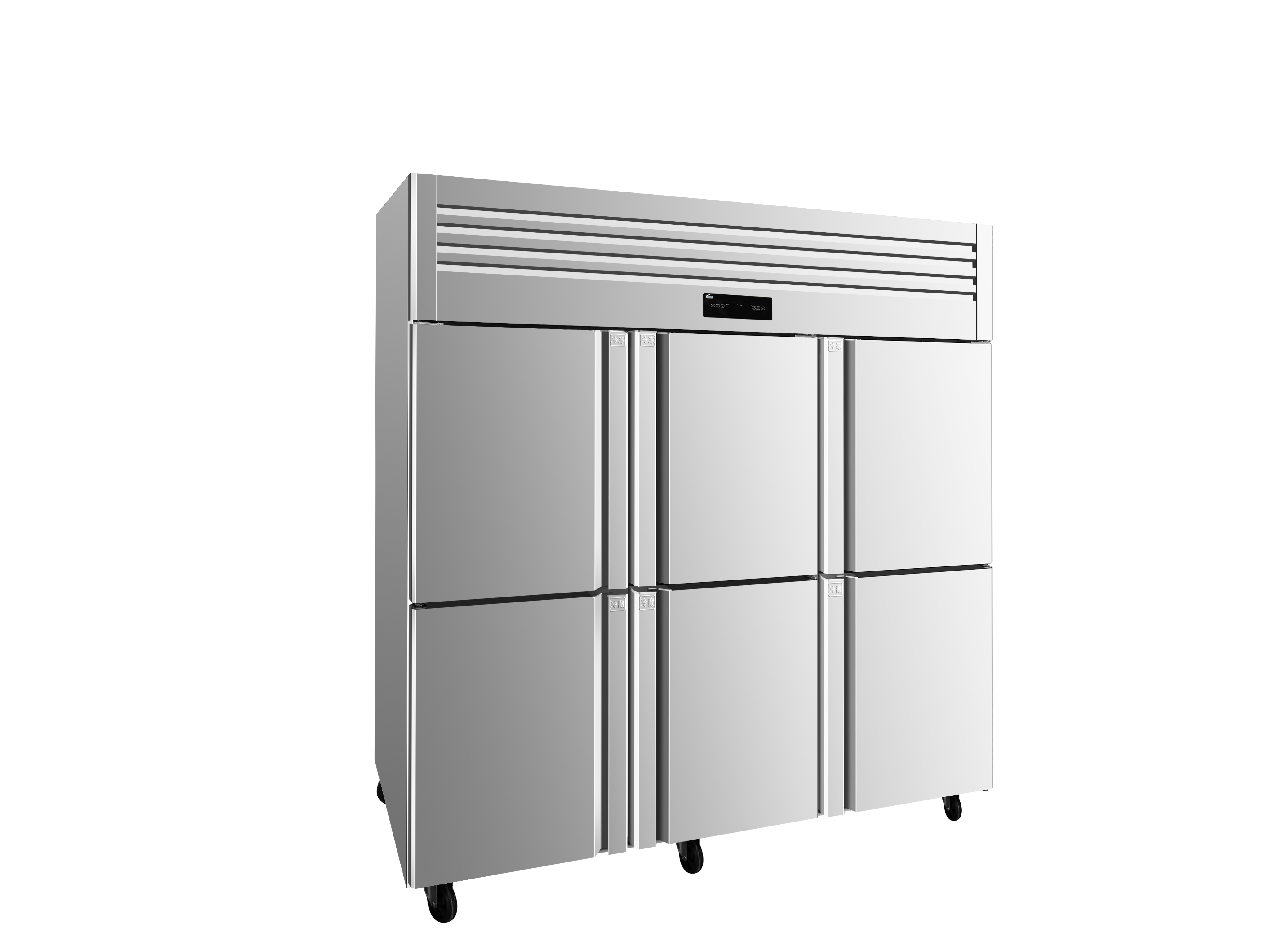 Model a commercial freezer