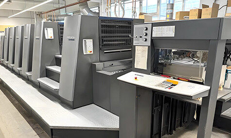 Heidelberg's new 6+1 printing machine