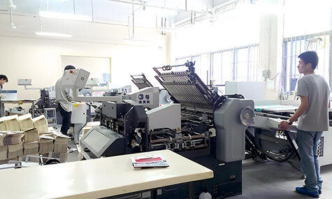 Heidelberg folding machine multiple units