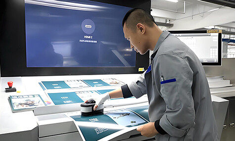 Printing machine captain's color char