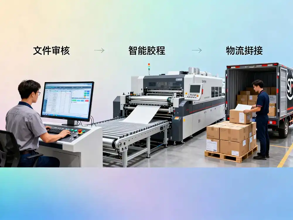 即日快印上門收件真能當天出貨？揭密文件審核→排程→物流時效管控關鍵節點