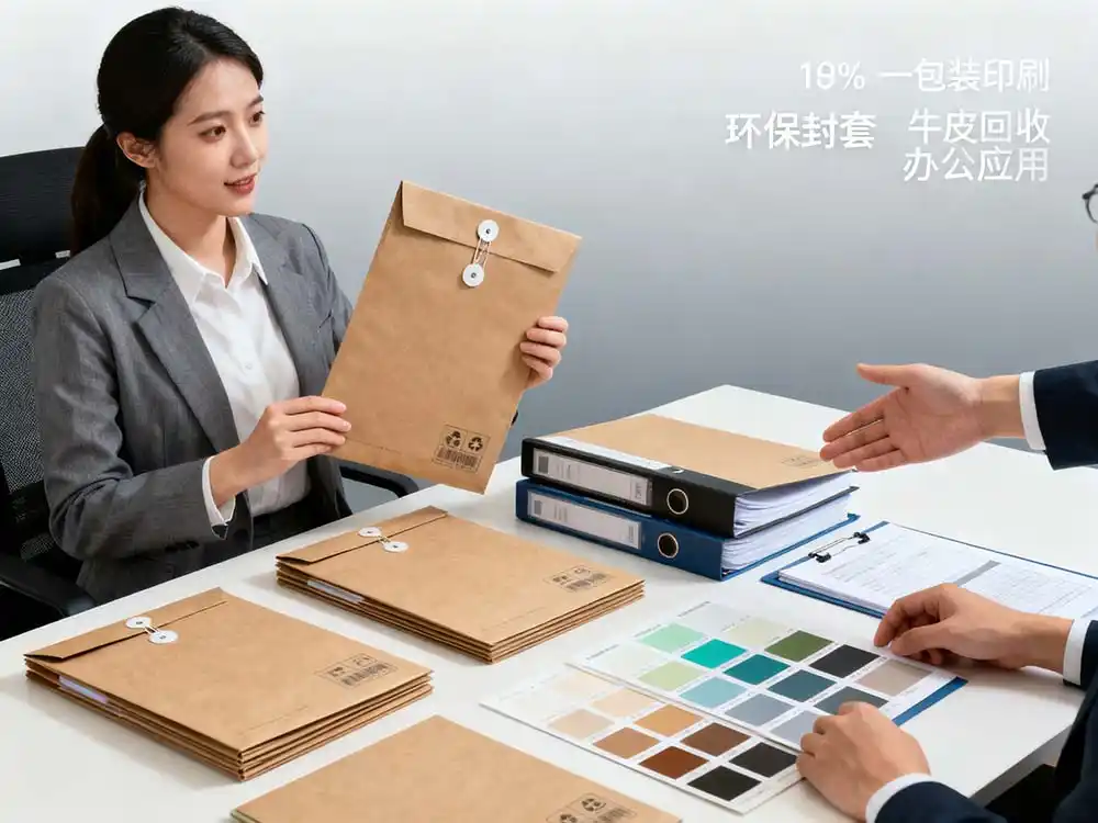 環保辦公室用什麼封套？可回收牛皮紙封套採購指南
