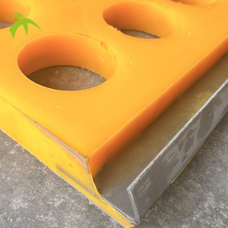 Полиуретановый экран с боковым натяжением