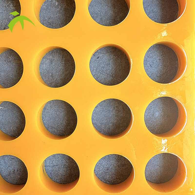 Полиуретановый экран с боковым натяжением