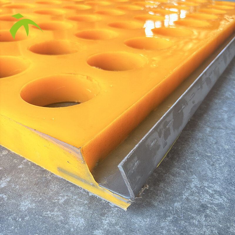 Полиуретановый экран с боковым натяжением