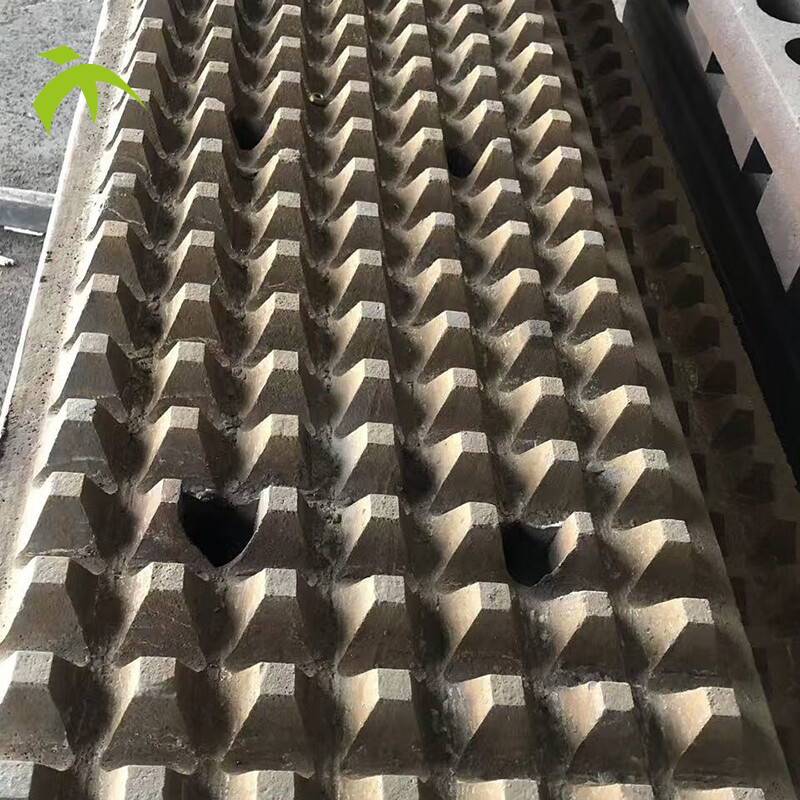 Пластина экрана дробилки