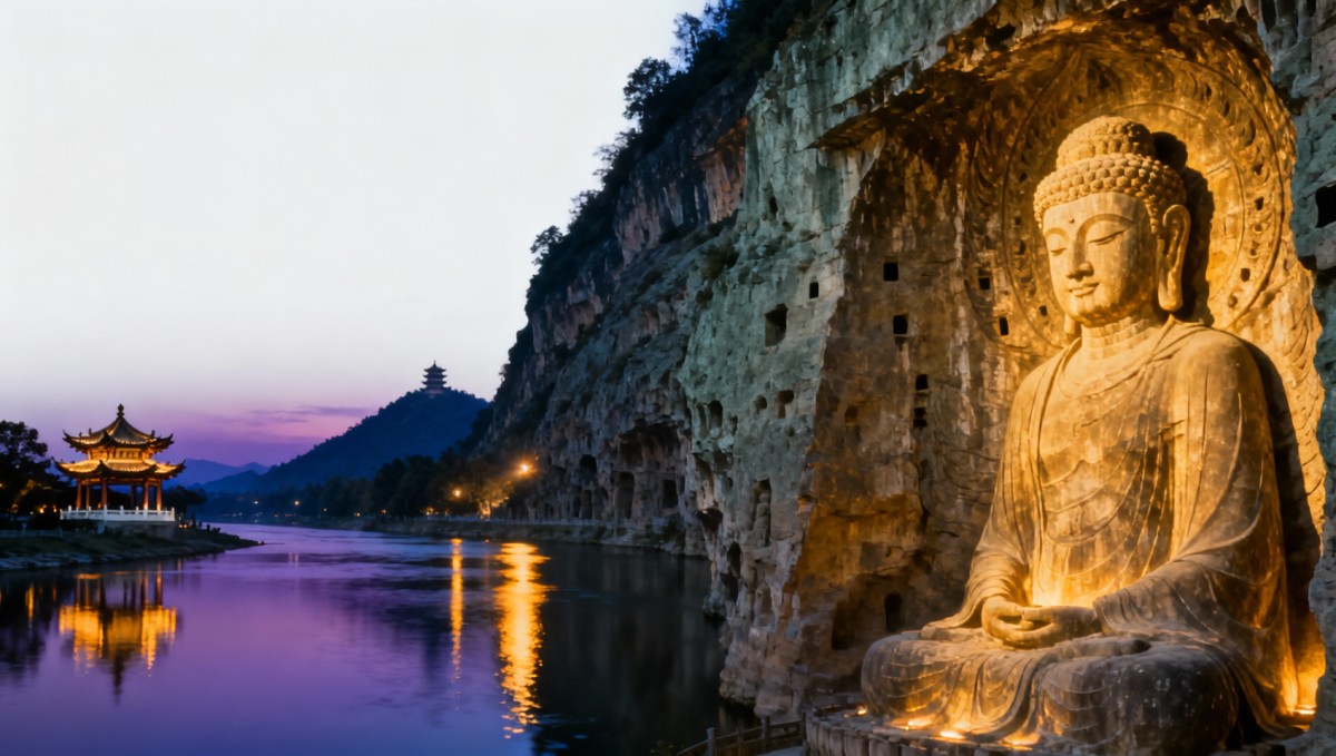 龙门石窟夜游全攻略：灯光秀几点开始？穿什么衣服最舒服？