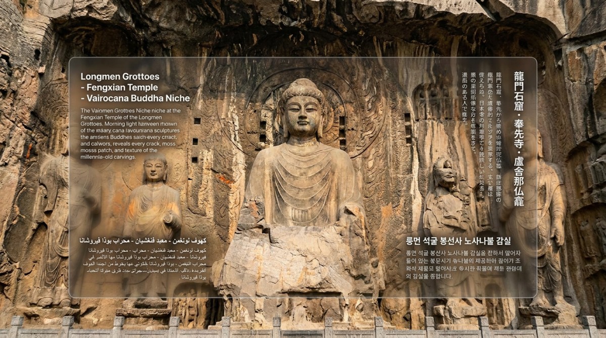 龙门石窟AR导览多语种上线，文化IP出海提速