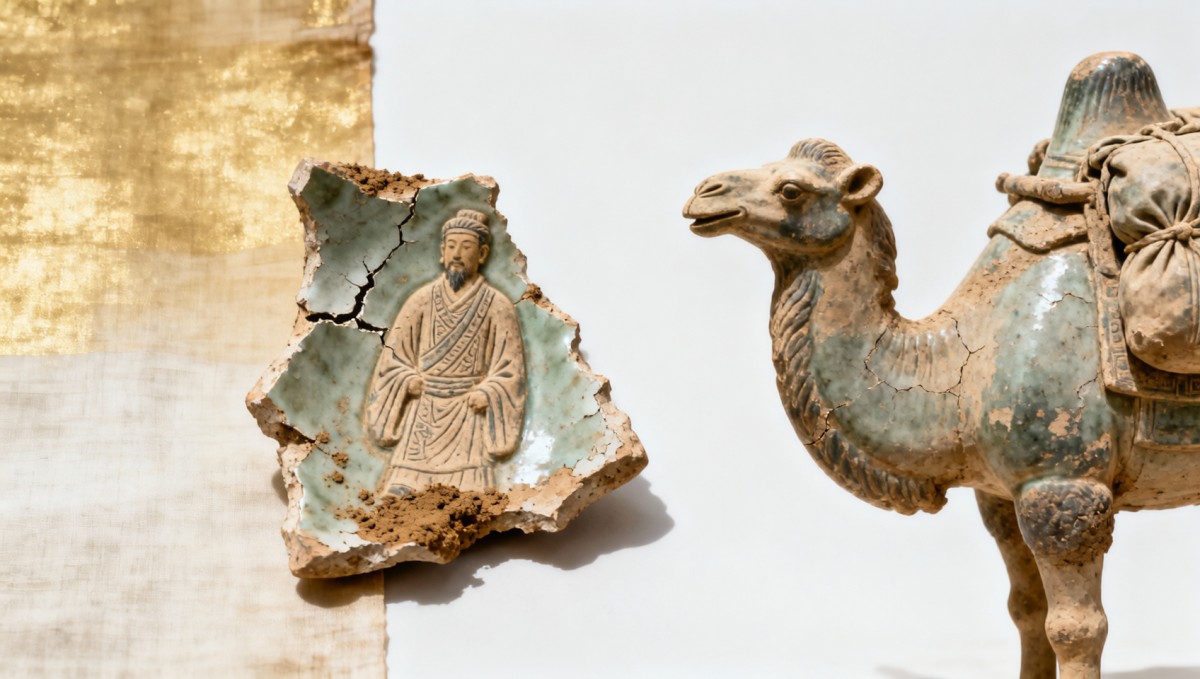 丝绸之路贸易历史体验，真的能摸到汉代驼队留下的陶俑碎片吗？